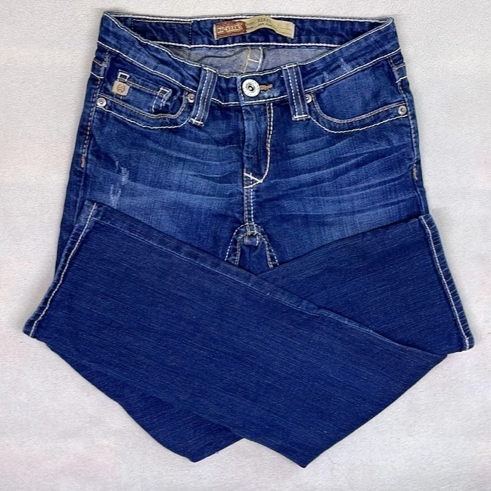 Big Star Low Rise Rikki Capri Denim size 25 Vintage - Picture 2 of 11